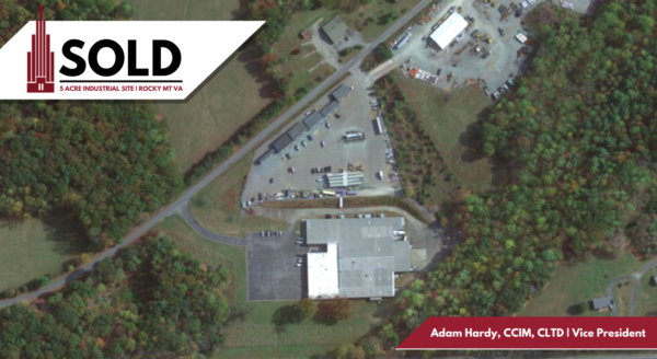 Poe & Cronk Announces Sale of 5-Acre Rocky Mount Industrial Site