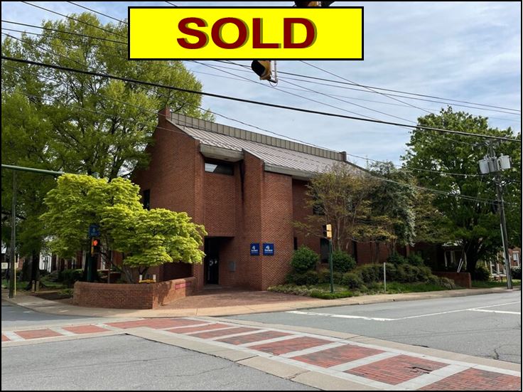 Poe & Cronk Announces Sale of  Former Bank Building in Charlottesville, VA