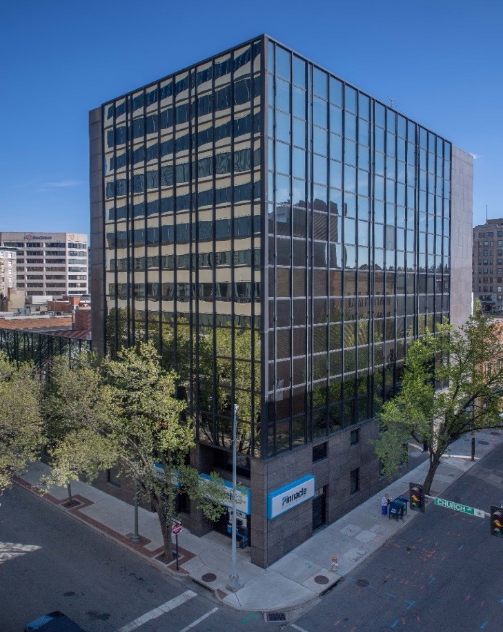 Poe & Cronk Real Estate Group Awarded Listing Assignment for the Sale of First Federal Office Building in Downtown Roanoke