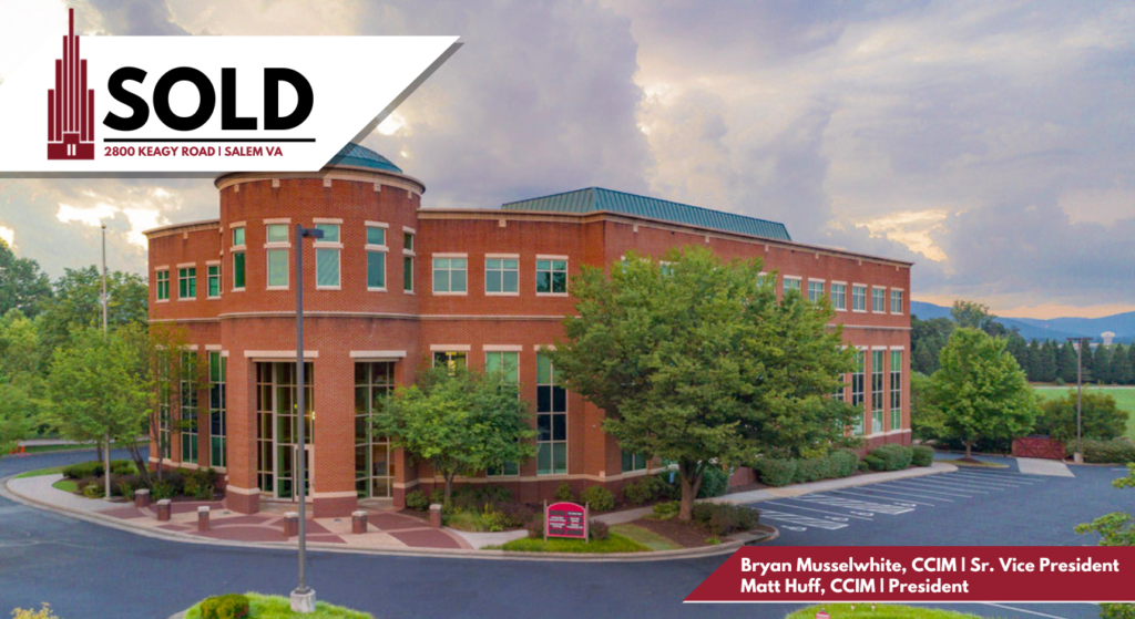 Poe & Cronk Announces Sale of Ridgewood Hill Cooperate Center, Salem VA