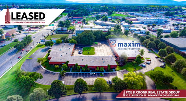 Poe & Cronk Announces Renewal and Expansion of Maxim Healthcare, Roanoke VA