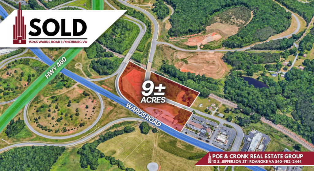 Poe & Cronk Announces Sale of Wards Road Development Site, Lynchburg VA