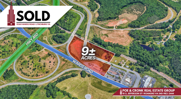 Poe & Cronk Announces Sale of Wards Road Development Site, Lynchburg VA