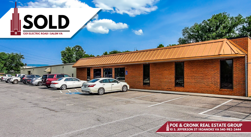 Poe & Cronk Announces Sale of Industrial Investment Property in Salem, Virginia