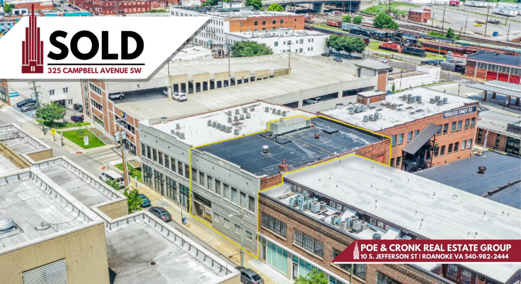 Poe & Cronk Announces Sale of 325 Campbell Ave SW, Roanoke, VA