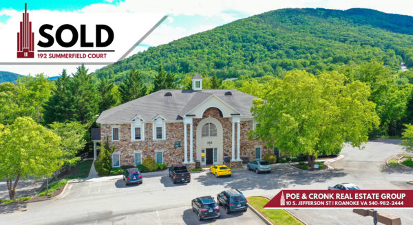 Poe & Cronk Announces Sale of 192 Summerfield Court, Roanoke, VA 24019