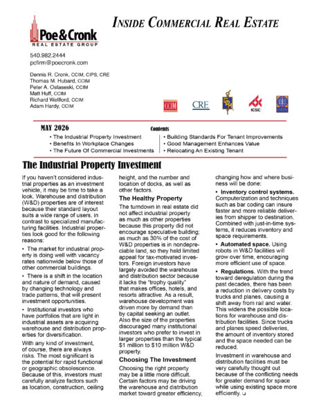 May Newsletter