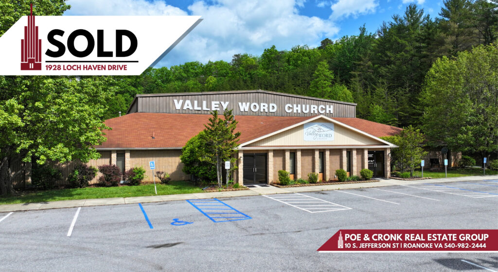 Poe & Cronk Announces Sale of 1928 Loch Haven Drive, Roanoke, VA 24019