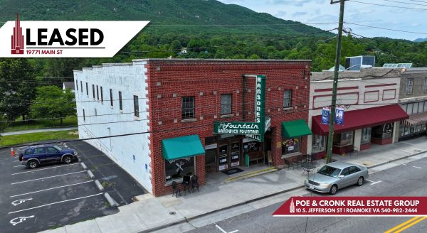 Poe & Cronk Announces Lease of 19771 Main Street, Buchanan, VA 24066